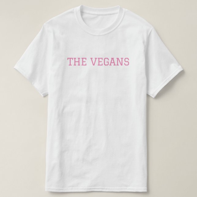 Camiseta Os Vegans (Frente do Design)