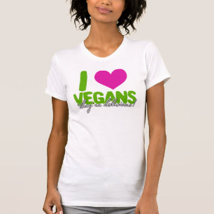 Camiseta Os Vegans são deliciosos