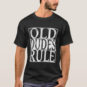 Camiseta Os Velhos Regra Engraçado Legal Presente de Natal