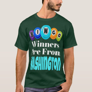 Camiseta Os Vencedores Do Bingo São Da Noite De Jogo Engraç