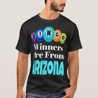 Camiseta Os Vencedores Do Bingo São Da Noite De Jogo Engraç