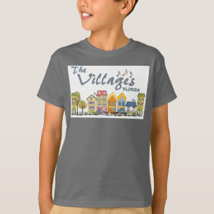 Camiseta Os vilarejos da florida, a comunidade de meninos o