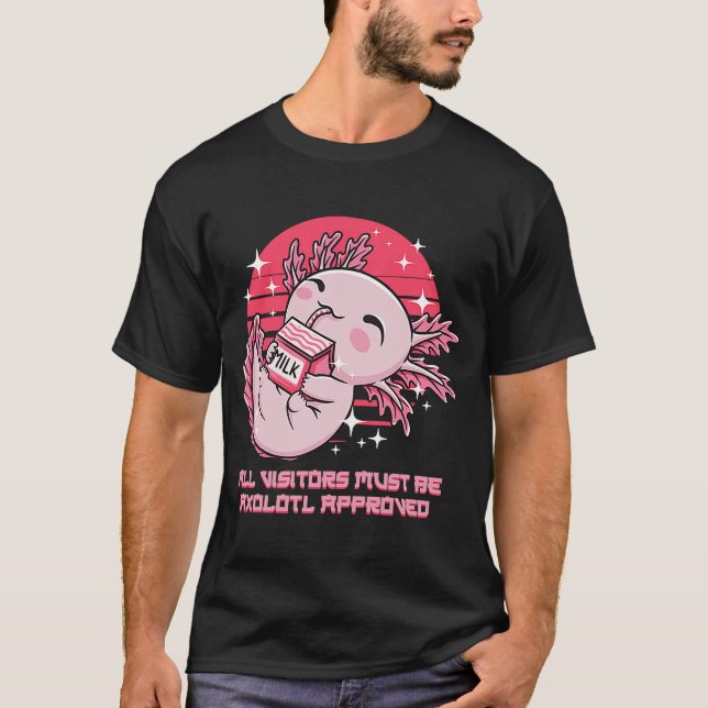 Camiseta Os Visitantes Devem Ser Animas De Salamandra Aprov (Frente)