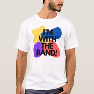 Camiseta Os Wiggles - Eu estou com a Banda! Mens T-Shirt