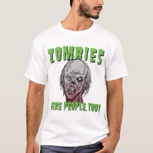 Camiseta Os zombis eram pessoas, demasiado!