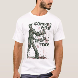 Camiseta Os zumbis são Pessoas para Gear