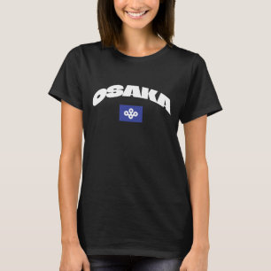 Camiseta Osaka, Japan City Flag