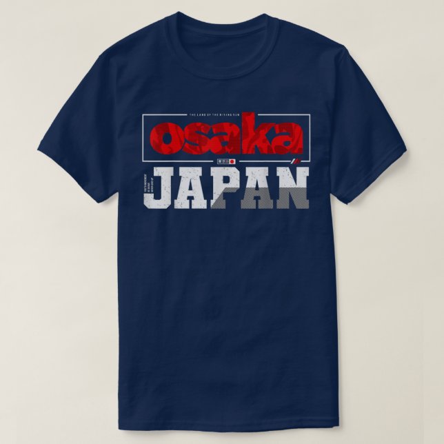 Camiseta Osaka Japão (Frente do Design)