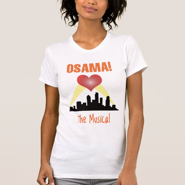 Camiseta Osama: O Musical (Frente)