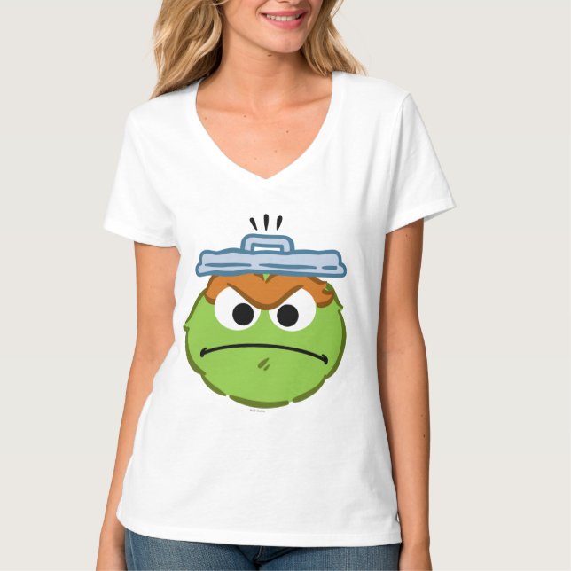 Camiseta Oscar Angry Face (Frente)