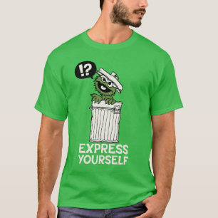 Camiseta Oscar, o Grouch Expresse-se