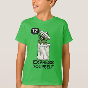 Camiseta Oscar, o Grouch Expresse-se