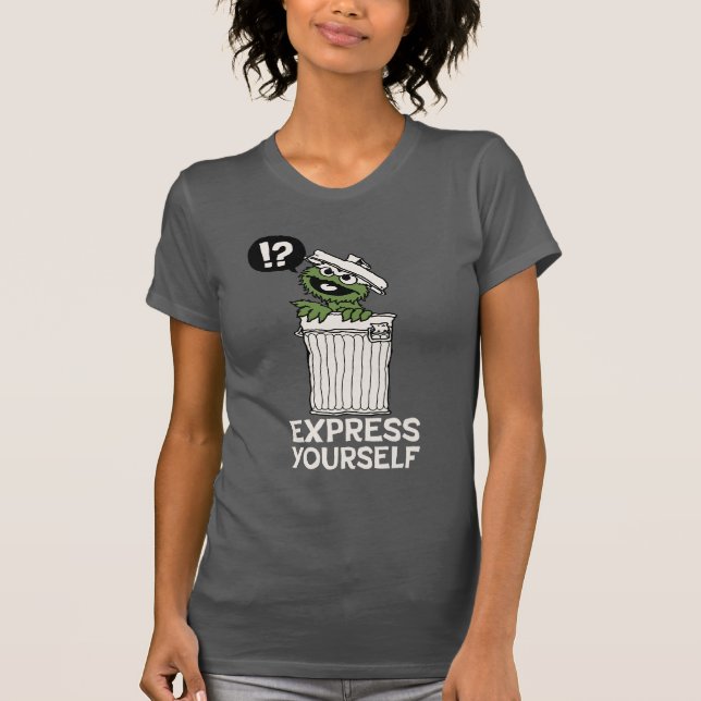 Camiseta Oscar, o Grouch Expresse-se (Frente)