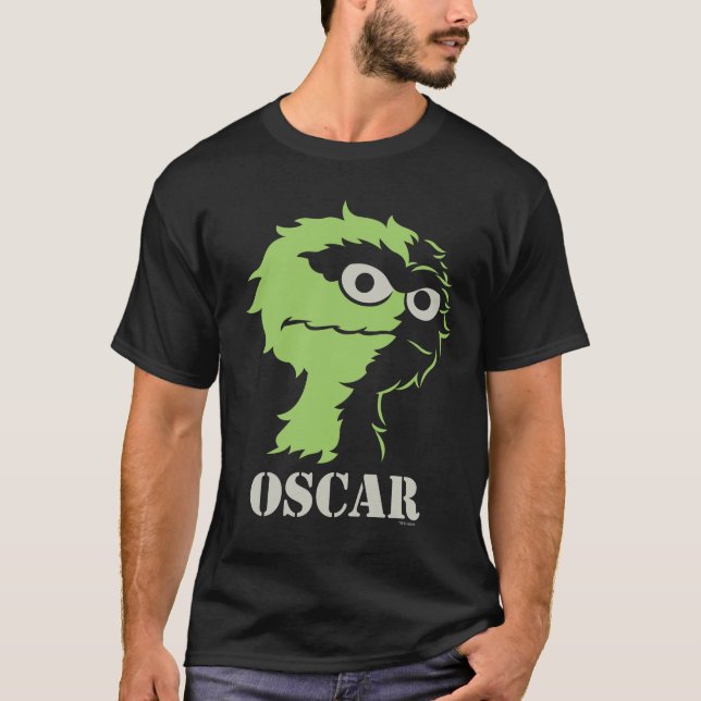 Camiseta Oscar, o Grouch Half (Frente)