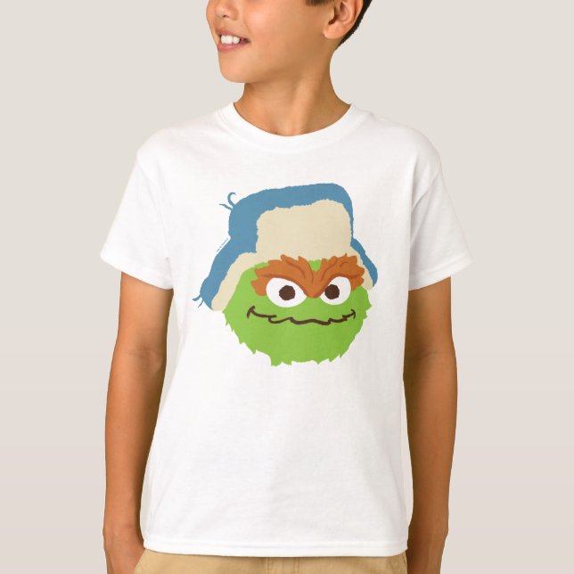 Camiseta Oscar o Monstro Floresta Face (Frente)