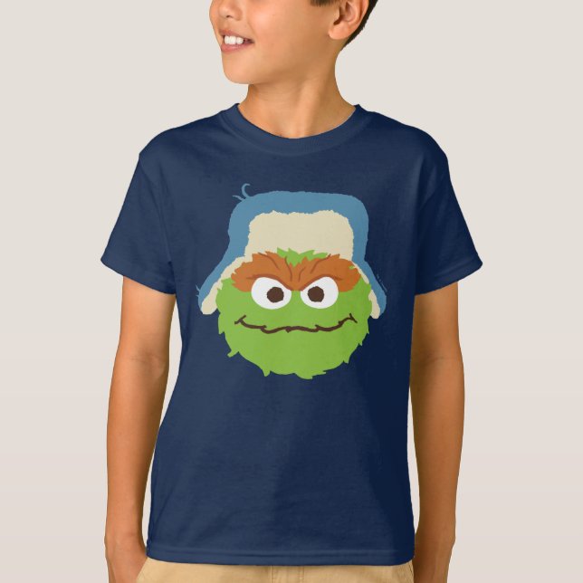 Camiseta Oscar, o rosto do Grouch Woodland (Frente)