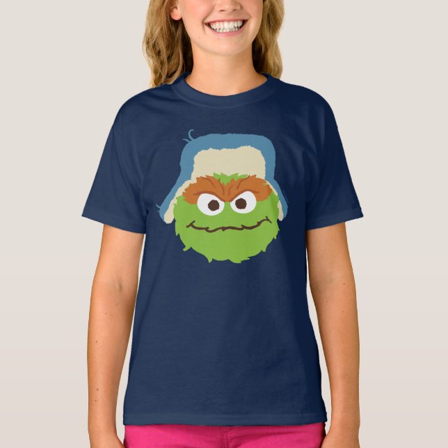 Camiseta Oscar, o rosto do Grouch Woodland (Frente)
