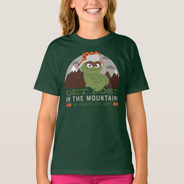 Camiseta Oscar The Grouch | Excelente ao ar livre (Frente)