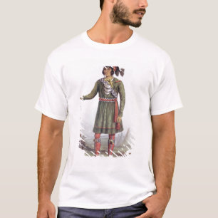 Camiseta Osceola ou "ascensão Sun", um líder do Seminole