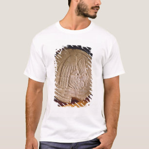 Camiseta Oscillum que descreve máscaras teatrais