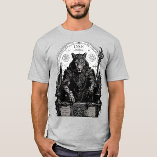 Camiseta Ose Leopardo Oculista Gótico