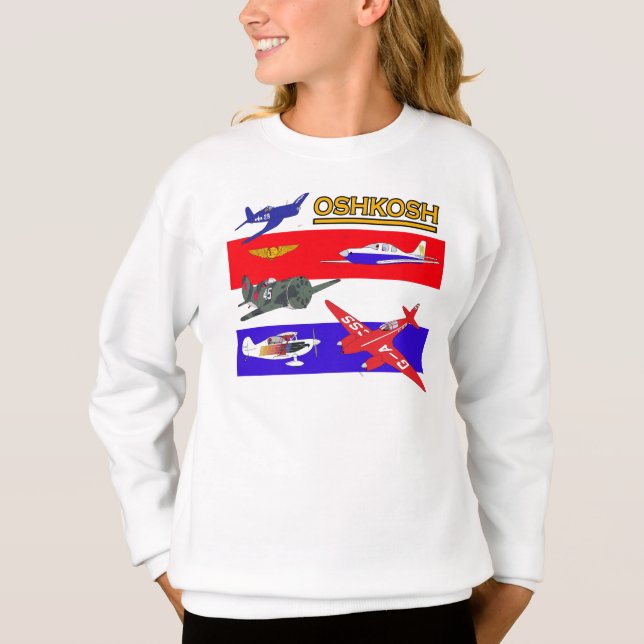Camiseta Oshkosh Girls Sweatshirt (Frente)