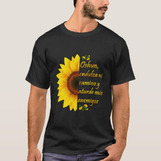 Camiseta Oshun Orishas Deusa Oxum Ifa Yoruba Religião Gif