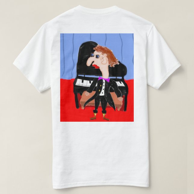 Camiseta Oskar O Pianista (Verso do Design)