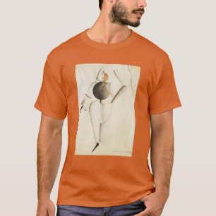 Camiseta Oskar Schlemmer Esboço preliminar para o Triádico