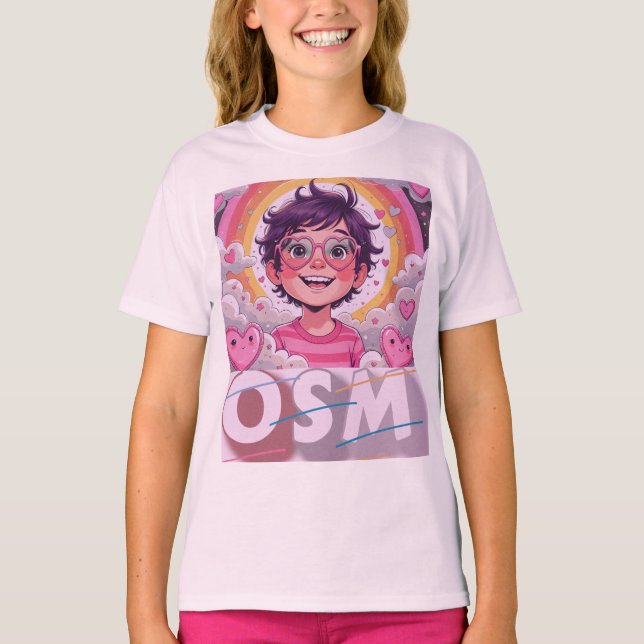 Camiseta OSM = Escandalosamente Super Magnífico! (Frente)