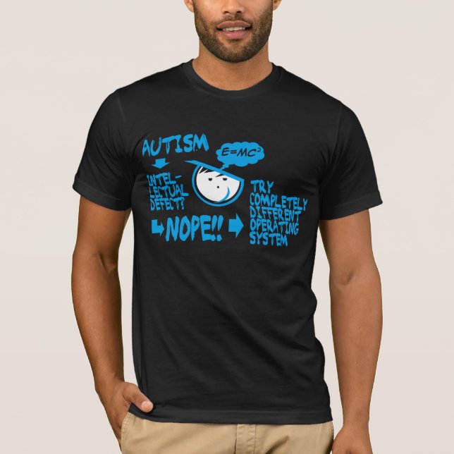 Camiseta Ósmio do autismo (Frente)