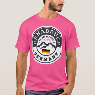 Camiseta Osnabruck Alemanha Negra E Branca
