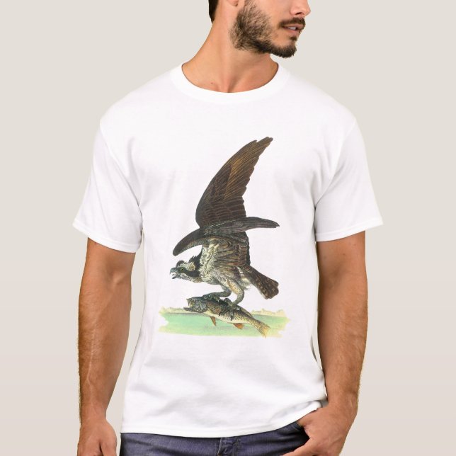 Camiseta Osprey de John James Audubon (Frente)