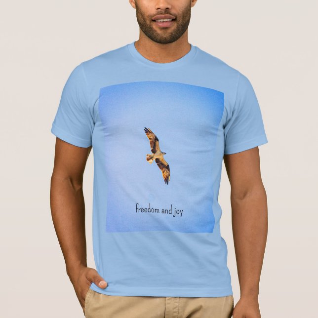 Camiseta Osprey. Freedom and Joy (Frente)