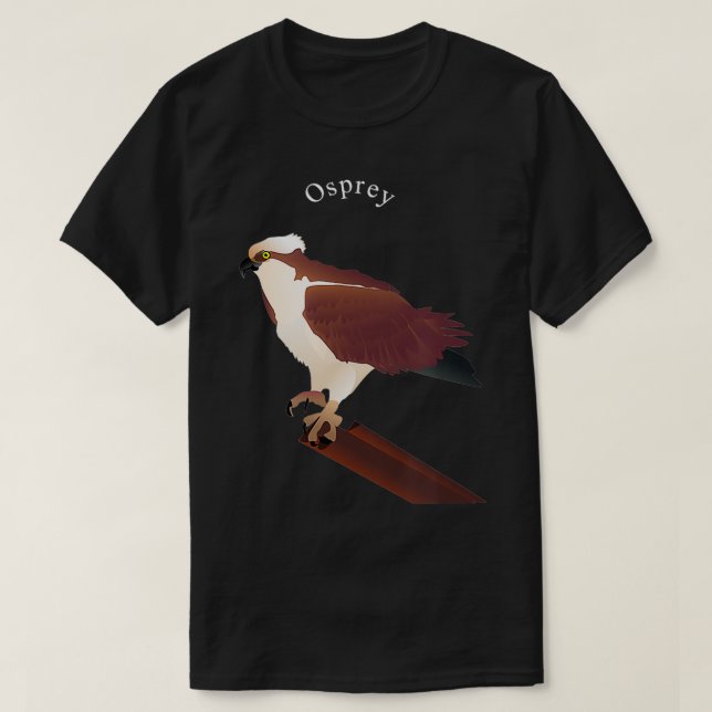 Camiseta Osprey Hawk Bird Lover (Frente do Design)
