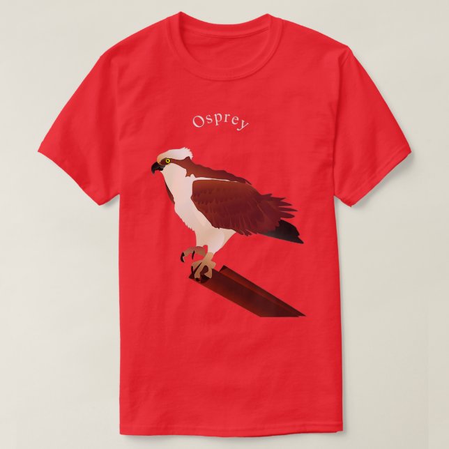 Camiseta Osprey Hawk Bird Lover (Frente do Design)