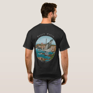Camiseta Osprey T básico da costa norte do relógio da pra