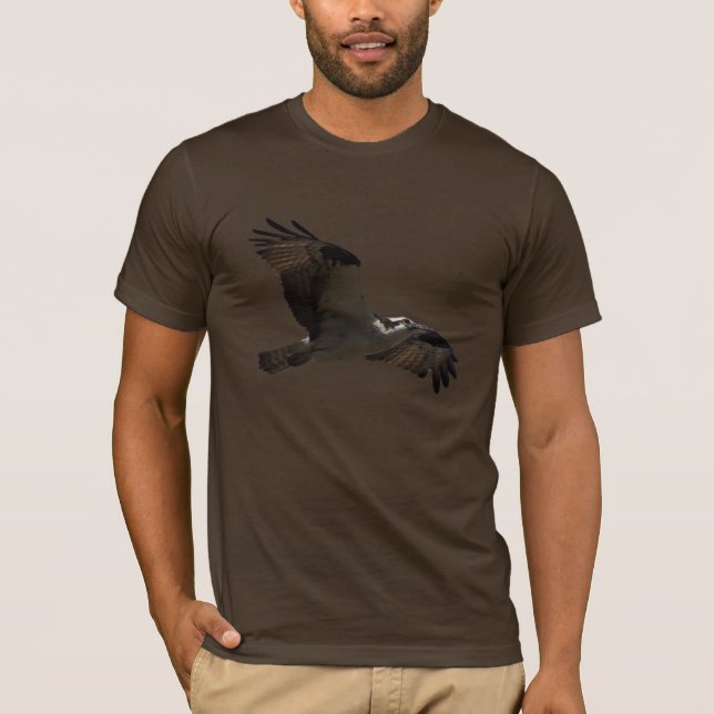 Camiseta Osprey, Wildlife, Raptor, T-Shirt Selvagem (Frente)