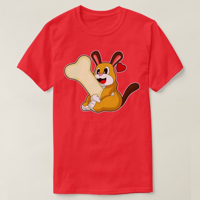 Camiseta Osso de Cachorro (Frente do Design)