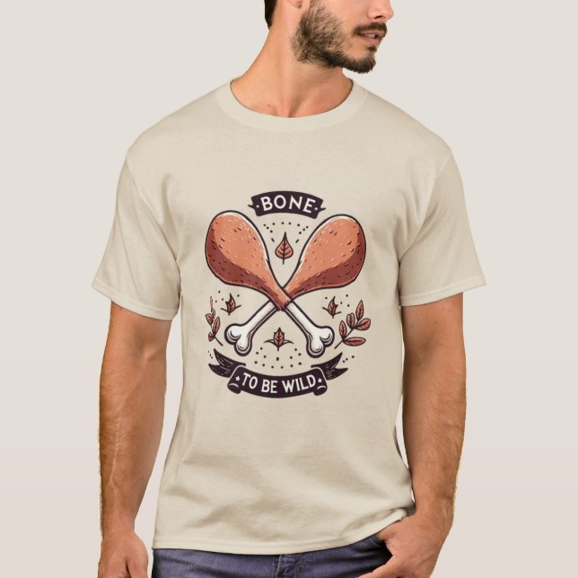 Camiseta Osso para ser engraçado (Frente)