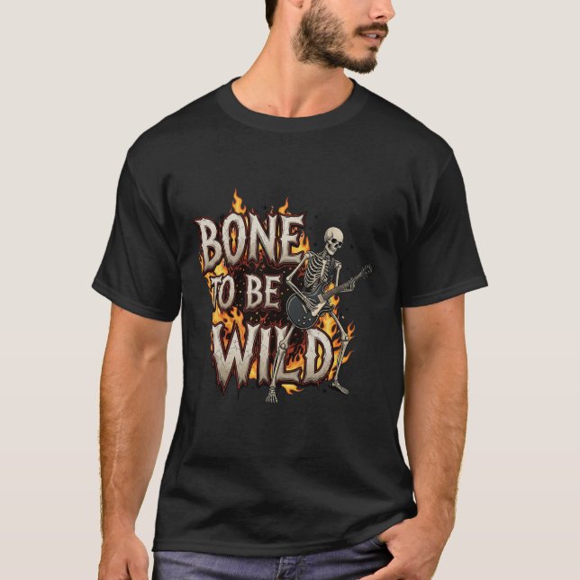 Camiseta Osso para ser selvagem (Frente)
