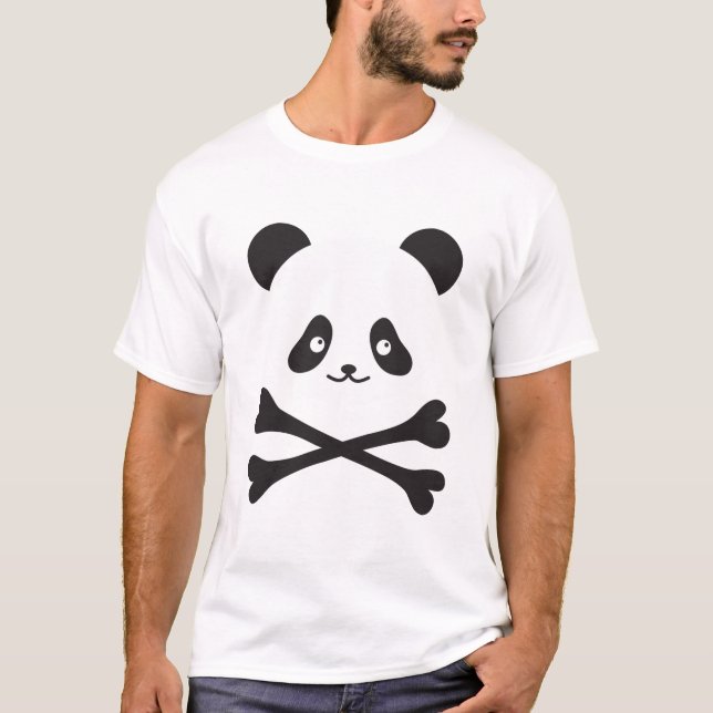 Camiseta Ossos da panda (Frente)