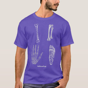 CAMISETA OSSOS DE ANTROPOLOGIA