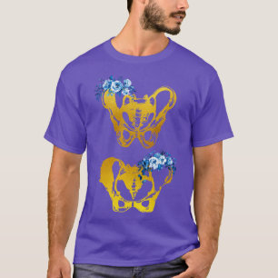 Camiseta Ossos machos e fêmeas da bacia