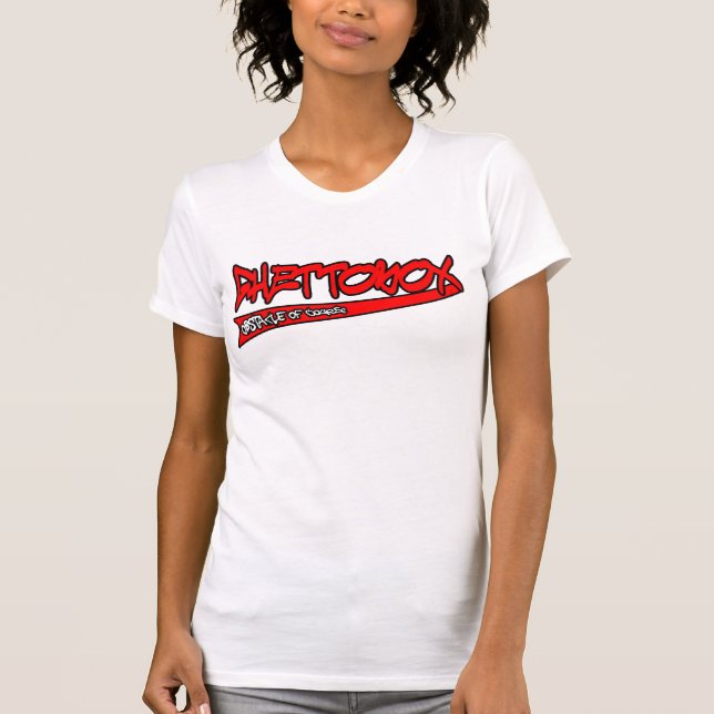 Camiseta "Ostenta" a camisola de alças das meninas (Frente)