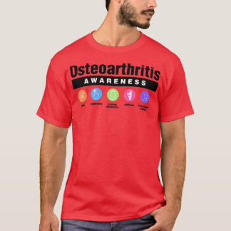 Camiseta Osteoartrose Deficiência Sensibilidade Sintomas