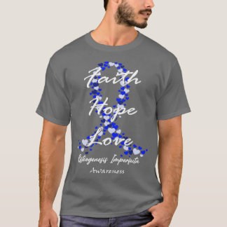 Camiseta Osteogênese Imperfeição Sensibilização Fé Esperanç