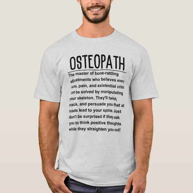 Camiseta Osteopath (Frente)