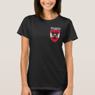 Camiseta Österreich, Áustria, Österreichische Flagge, Austr