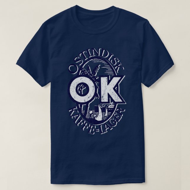 Camiseta Ostindisk KaffeLager (Frente do Design)